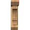 Ekena Millwork Balboa Slat Smooth Bracket w/ Offset Brace, Western Red Cedar, 5 1/2"W x 18"D x 22"H BKT0604X18X22BOA06SWR - alternate 2